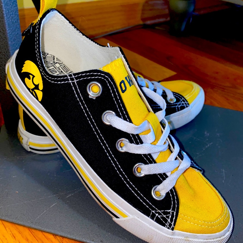 University of Iowa Converse Shoes